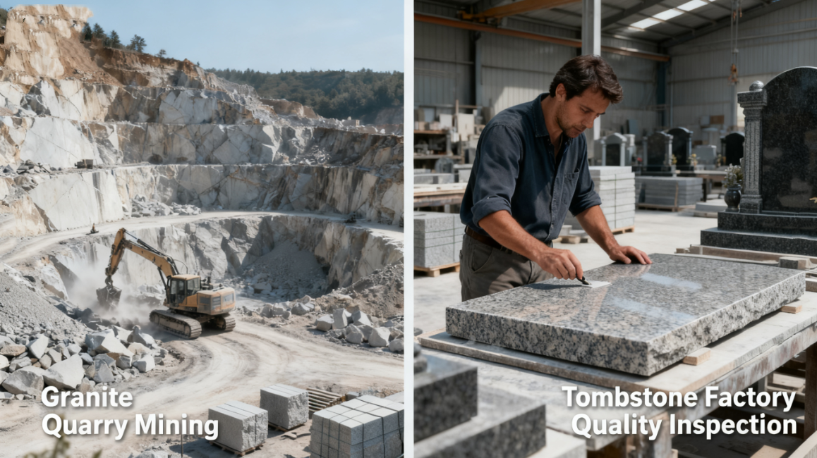 Je boljši nagrobnik iz granita ali nagrobnik iz marmorja?