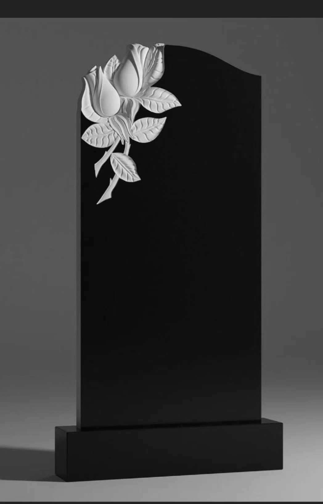 Kitajska Xingyan Art Relief Rose nagrobnik