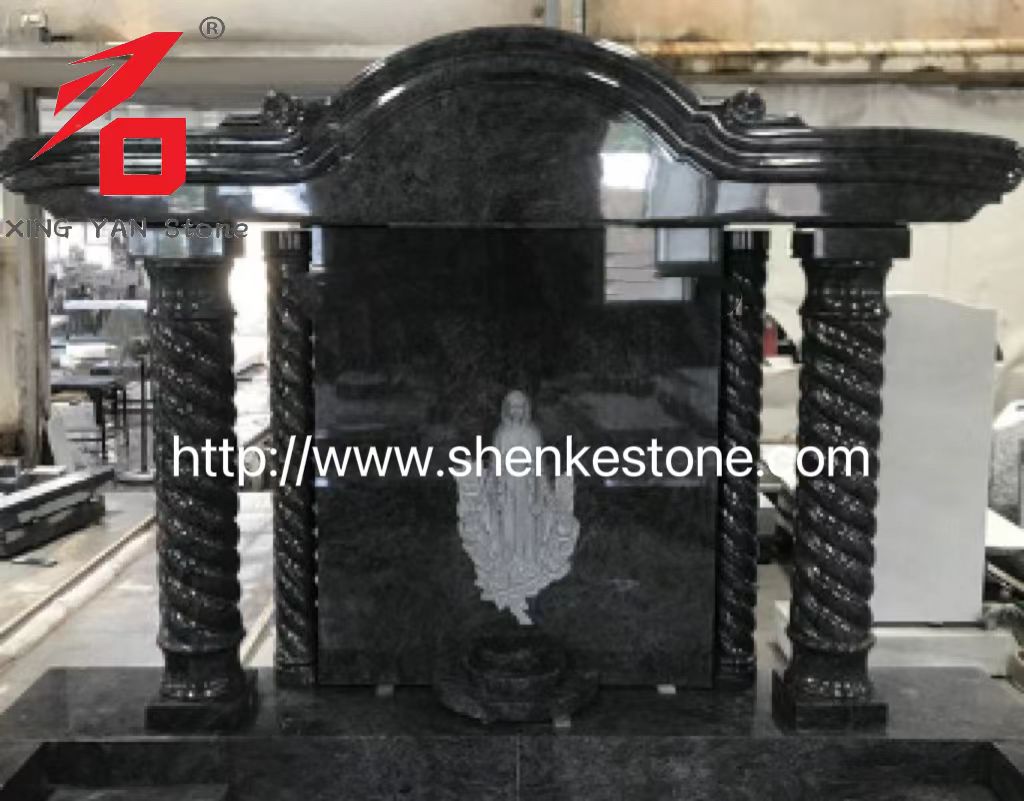 Irska Design Bahama Blue Granit Angel Spomenik