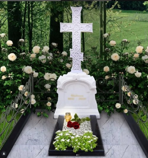 Xingyan evropski navzkrižni umetniški nagrobnik